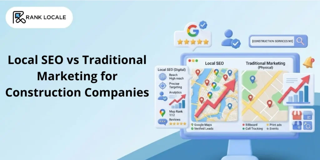 Local SEO vs Traditional Marketing for Construction Companies