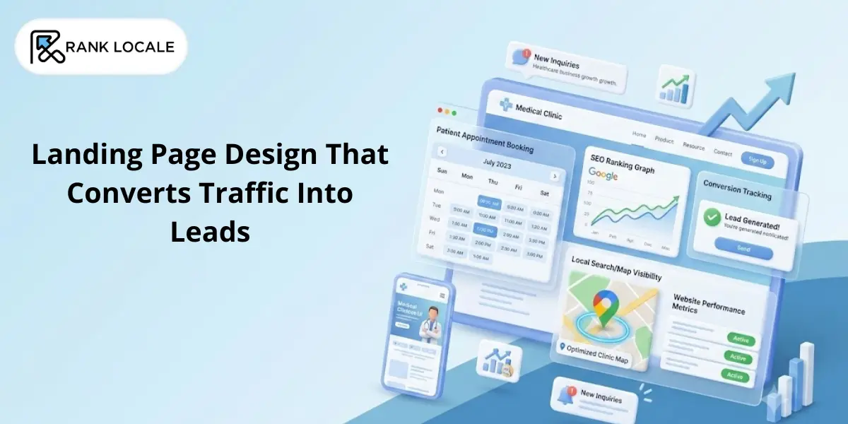 Landing Page Design That Converts Traffic Into Leads