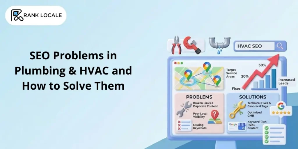 SEO Problems in Plumbing & HVAC and How to Solve Them