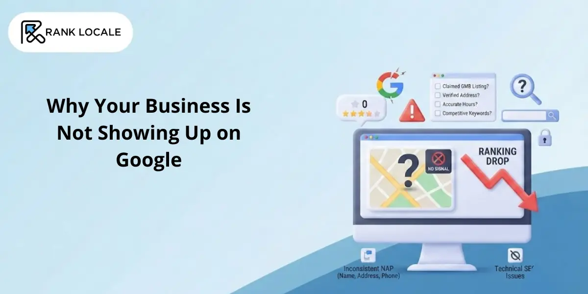 Why Your Business Is Not Showing Up on Google