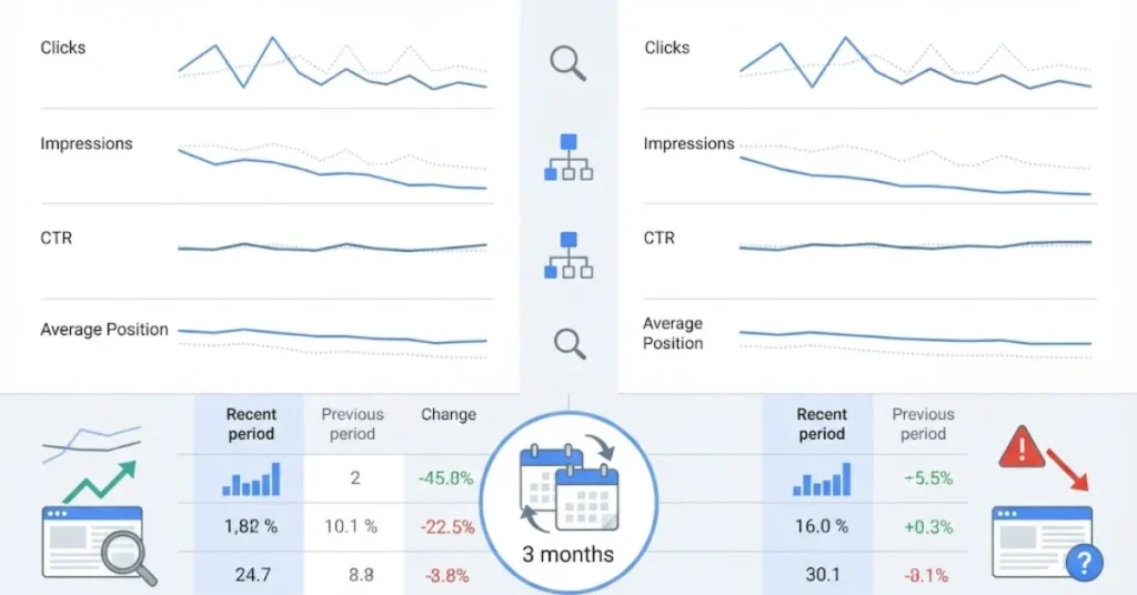 Compare Search Console Data Before Changing Your Website