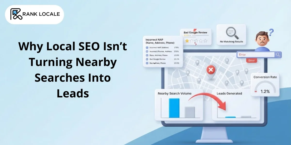 Why Local SEO Isn’t Turning Nearby Searches Into Leads